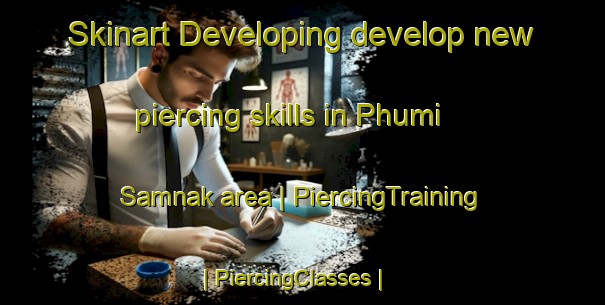 Skinart Developing develop new piercing skills in Phumi Samnak area | PiercingTraining | PiercingClasses | SkinartTraining-Cambodia